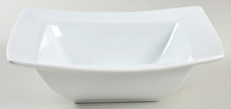 Everyday White (Porcelian) Square Cereal Bowl by Fitz & Floyd-1