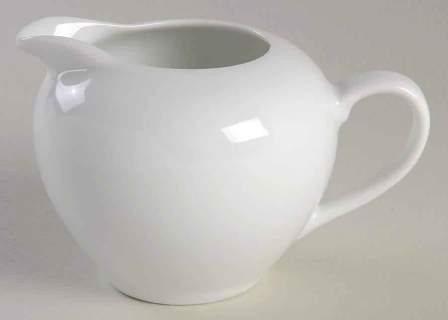 Everyday White (Porcelian) Creamer by Fitz & Floyd-1