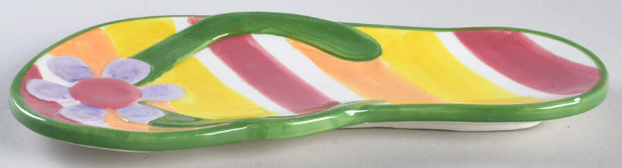 Fabulous Flip Flops Appetizer Plate by Boston Warehouse-1