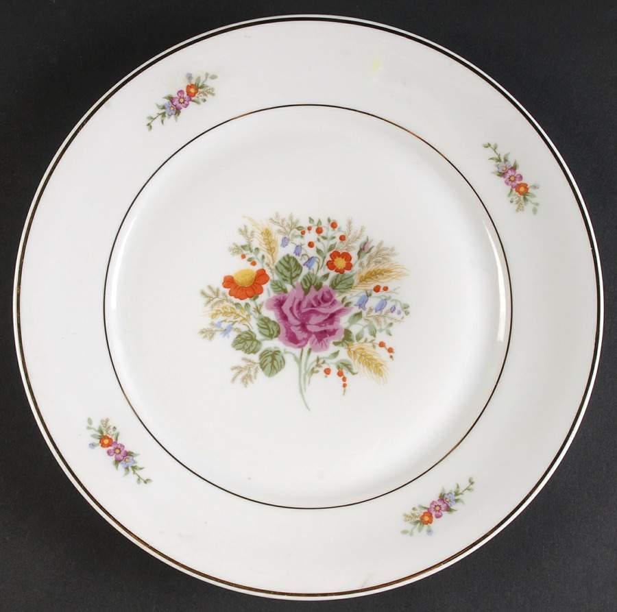 Quartet Dinner Plate by Baum Brothers-1
