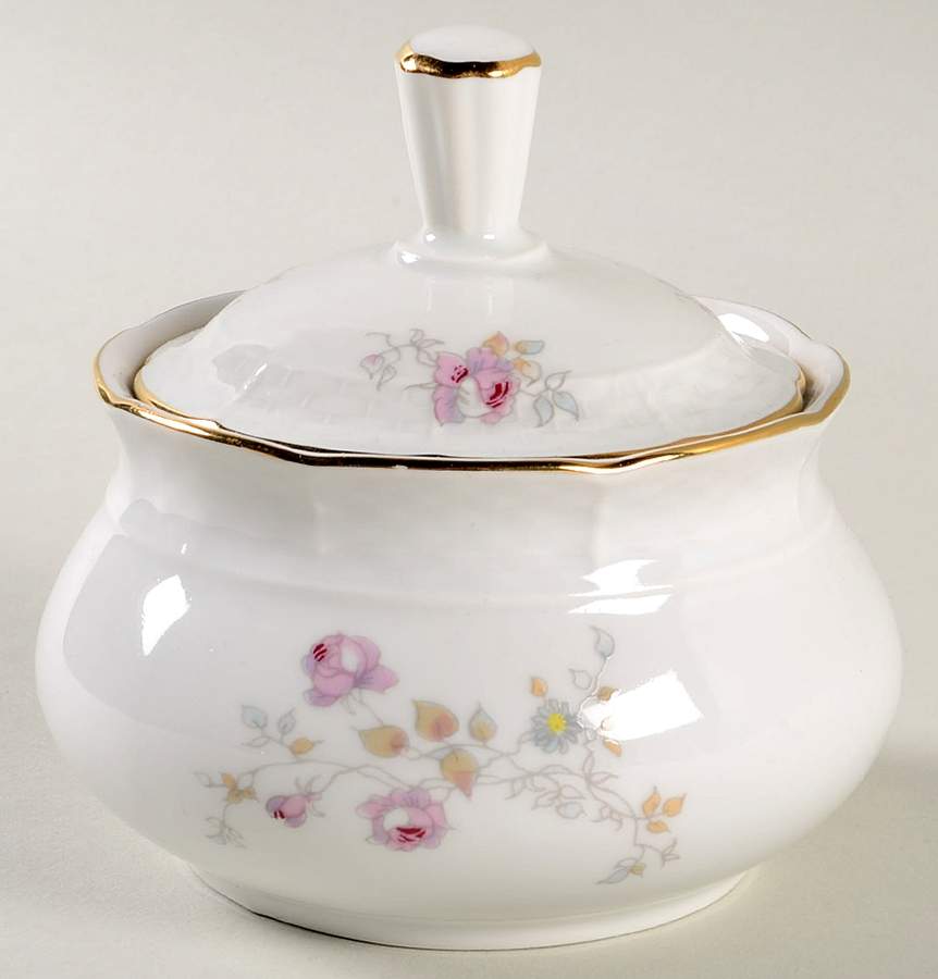 Spring Garden Sugar Bowl & Lid by Baum Brothers-1