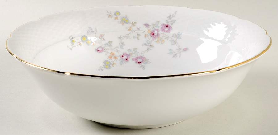 Spring Garden 9" Round Vegetable Bowl by Baum Brothers-1