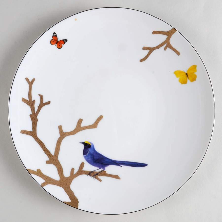 Aux Oiseaux Dinner Plate by Bernardaud-1