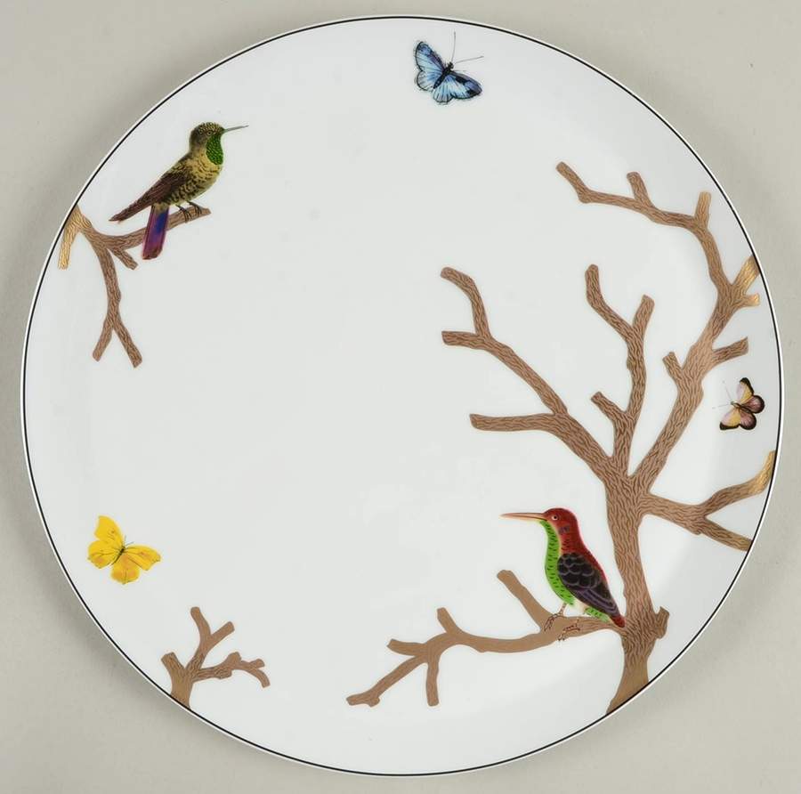 Aux Oiseaux 12" Tart Plate by Bernardaud-1