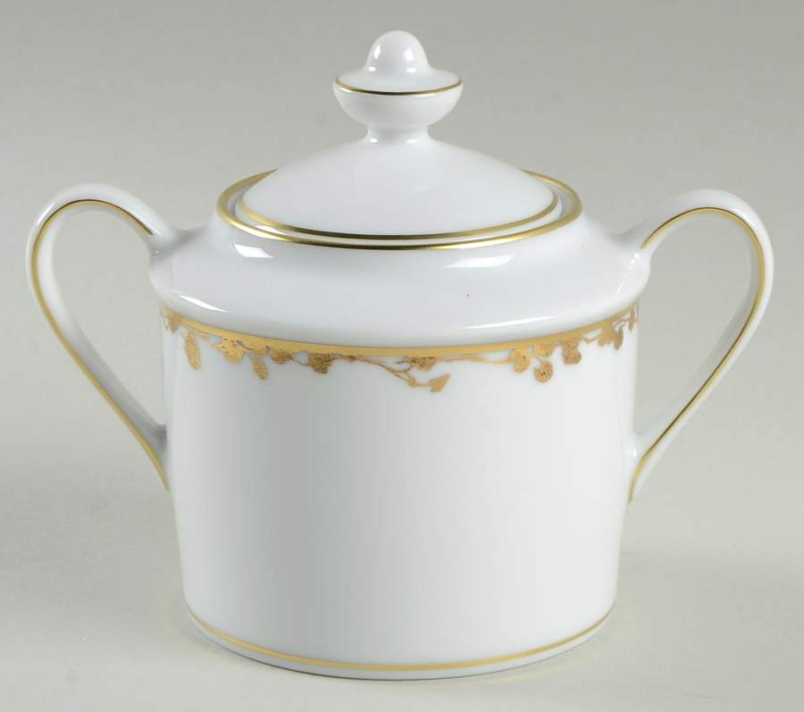 Capucine Sugar Bowl & Lid by Bernardaud-1