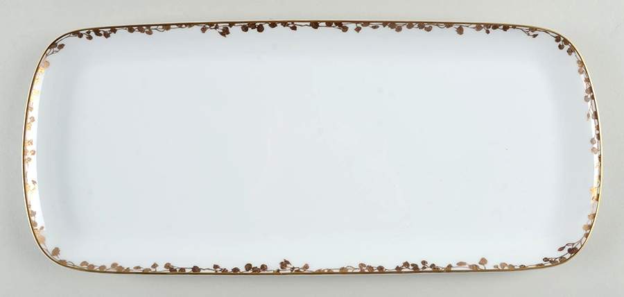 Capucine Oblong Cake Plate by Bernardaud-1