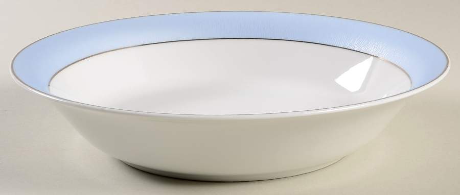 Dune Blue 9" Round Vegetable Bowl by Bernardaud-1