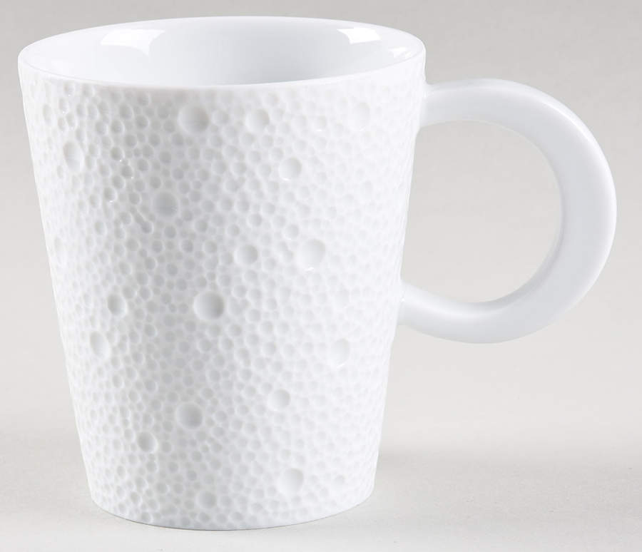 Ecume White Mug by Bernardaud-1
