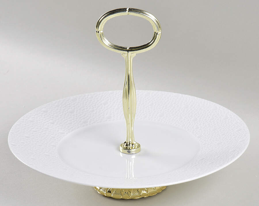 Ecume White 6" - 7" Tidbit (from Salad Plate) HC by Bernardaud-1