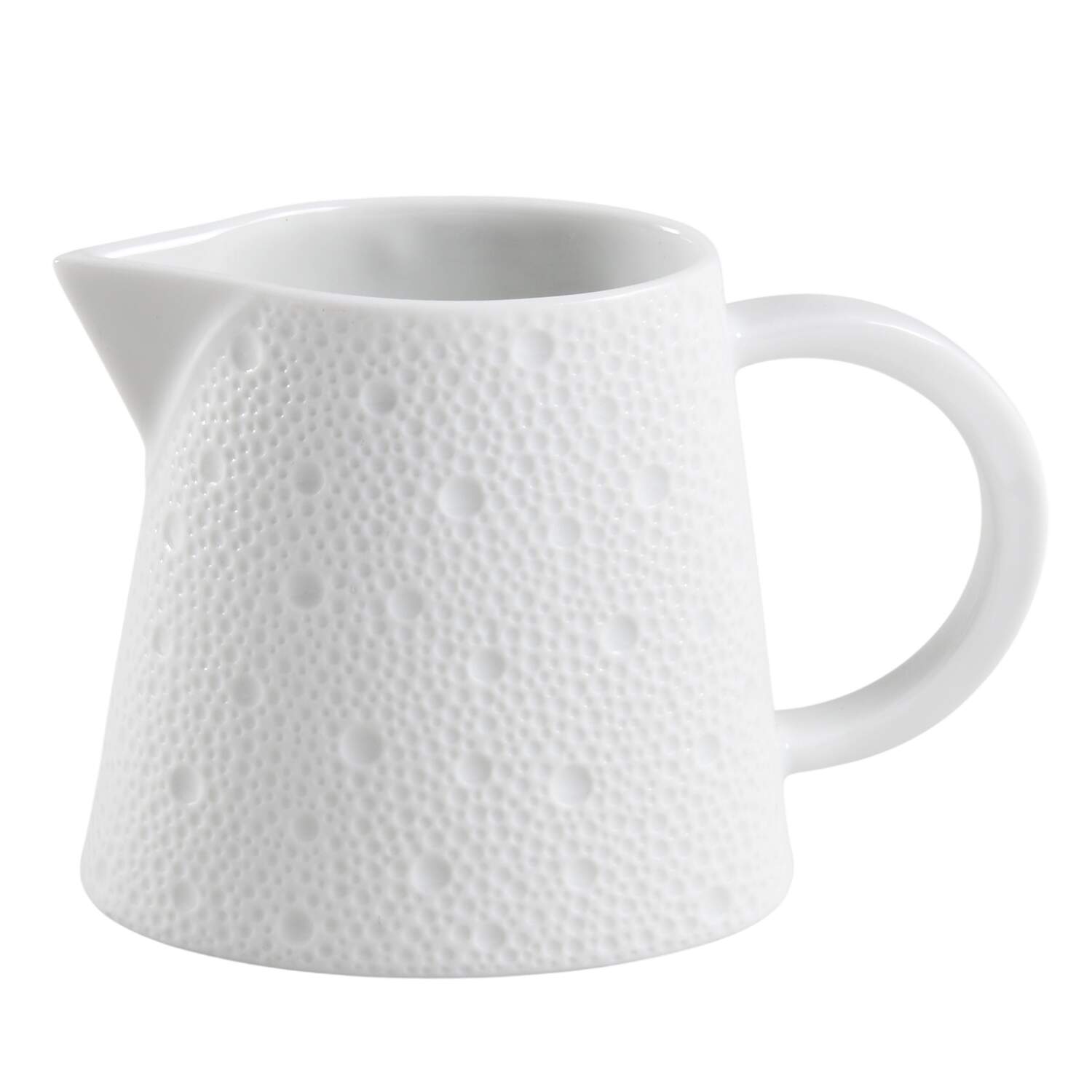 Ecume White Creamer by Bernardaud-1