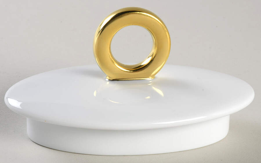 Ecume Gold Lid for Tea/Coffee Pot by Bernardaud-1