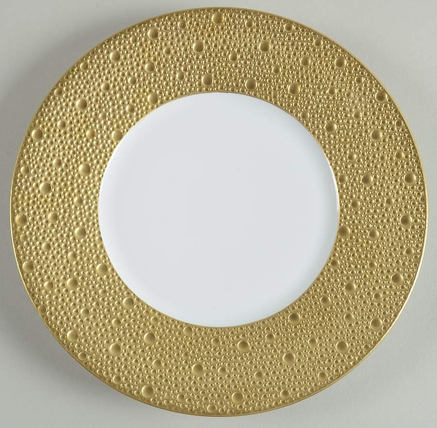 Ecume Gold Salad Plate by Bernardaud-1