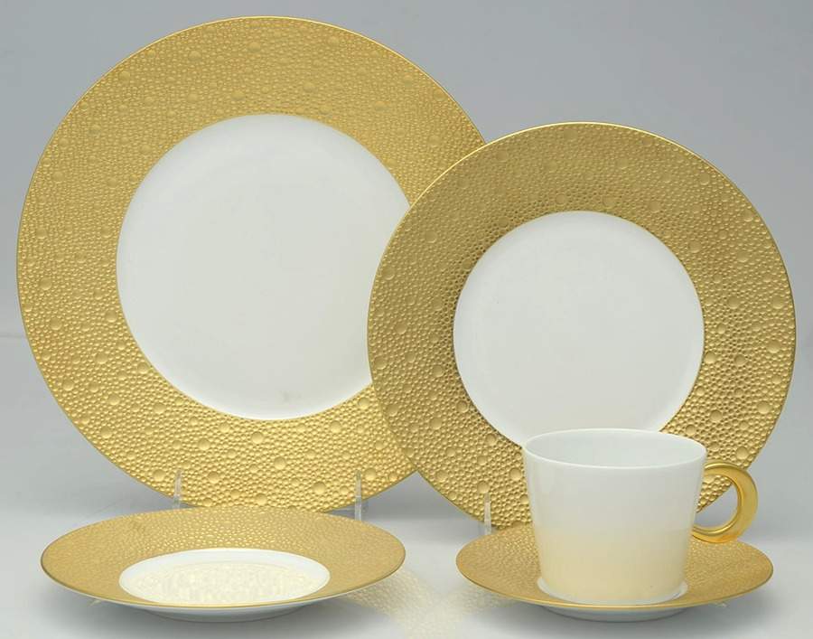 Ecume Gold 40 Piece Set by Bernardaud-1