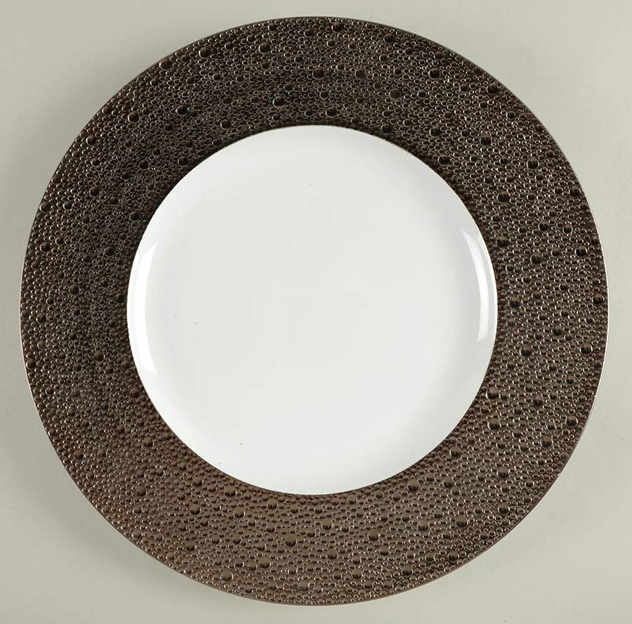 Ecume Silver Service Plate (Charger) by Bernardaud-1