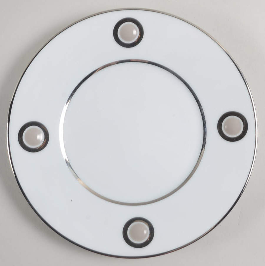 Ithaque Platinum Salad Plate by Bernardaud-1