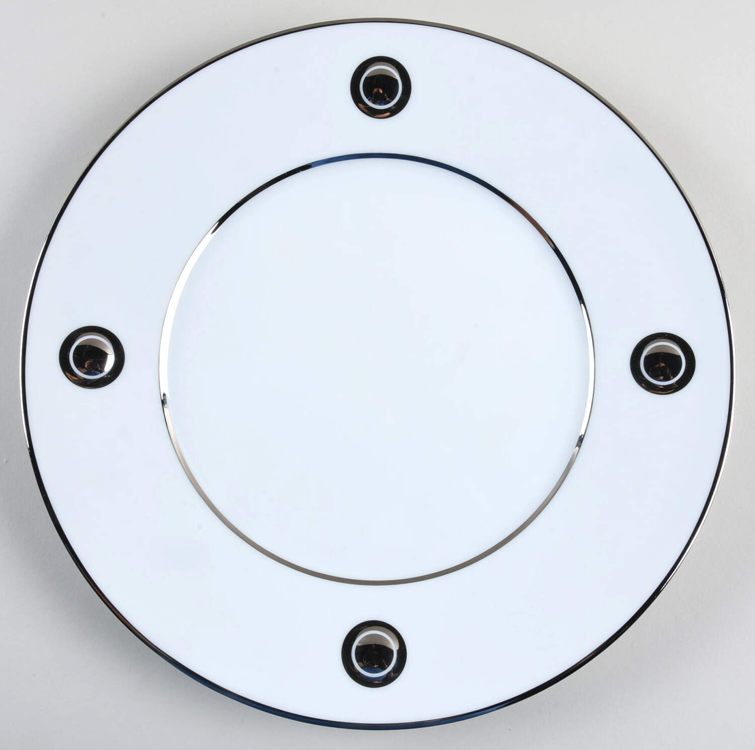 Ithaque Platinum Service Plate (Charger) by Bernardaud-1