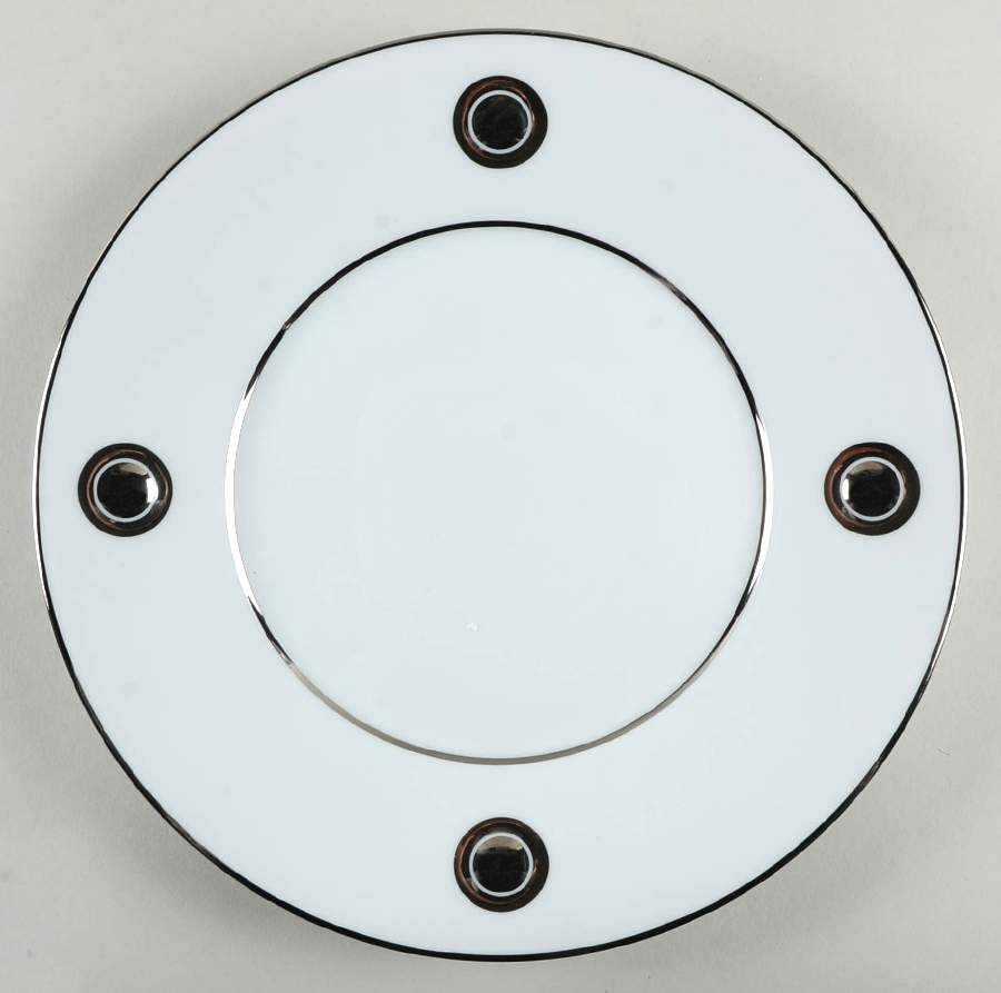 Ithaque Platinum Dinner Plate by Bernardaud-1