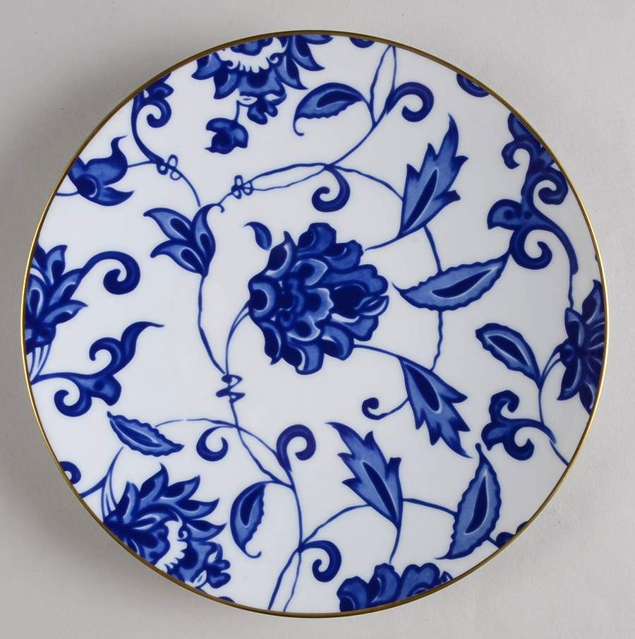 Prince Bleu Salad Plate by Bernardaud-1