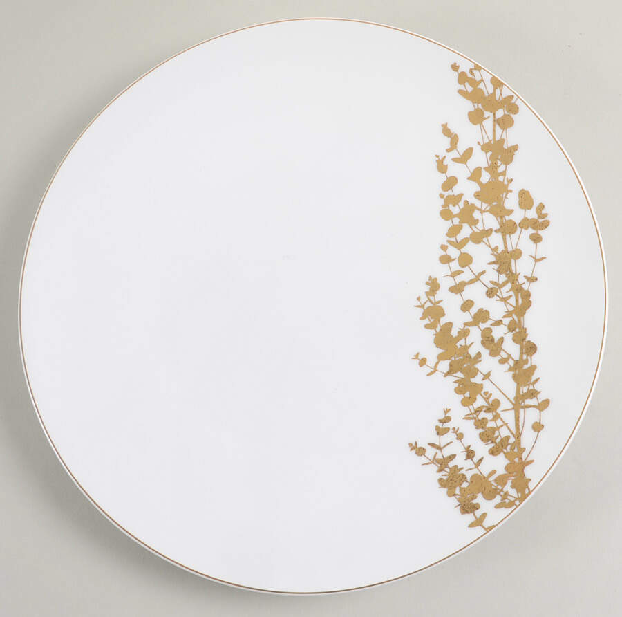 Vegetal Gold Dinner Plate by Bernardaud-1