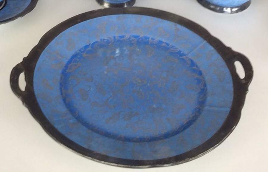 WLD45 Handled Cake Plate by Waldershof-1