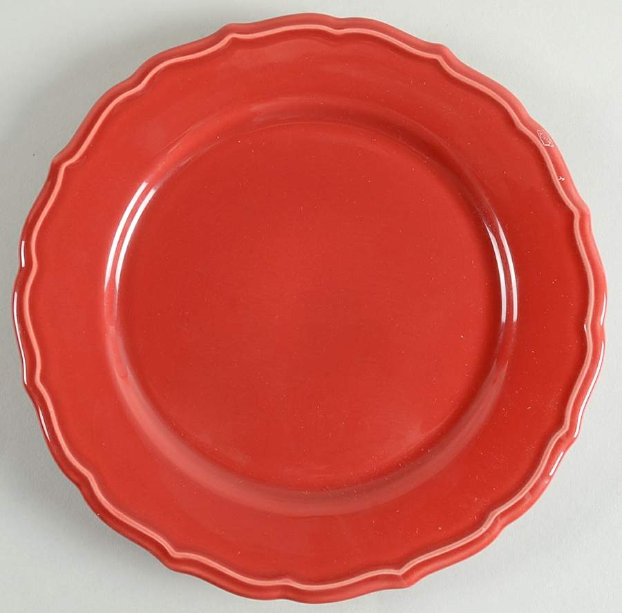 Louisa Red Salad Plate by Biltmore for Your Home-1