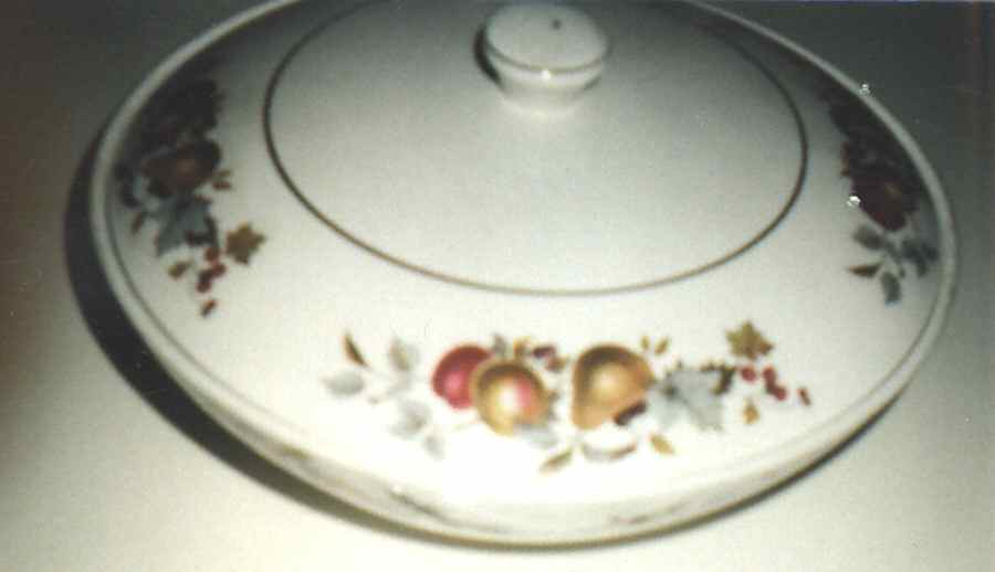 Russet Glow Round Covered Vegetable by Barker Bros Ltd-1
