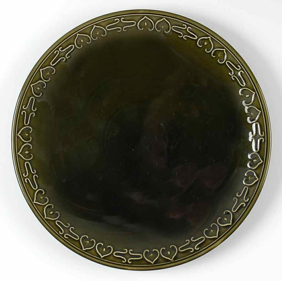 Barbeque Green Luncheon Plate by Barratts-1