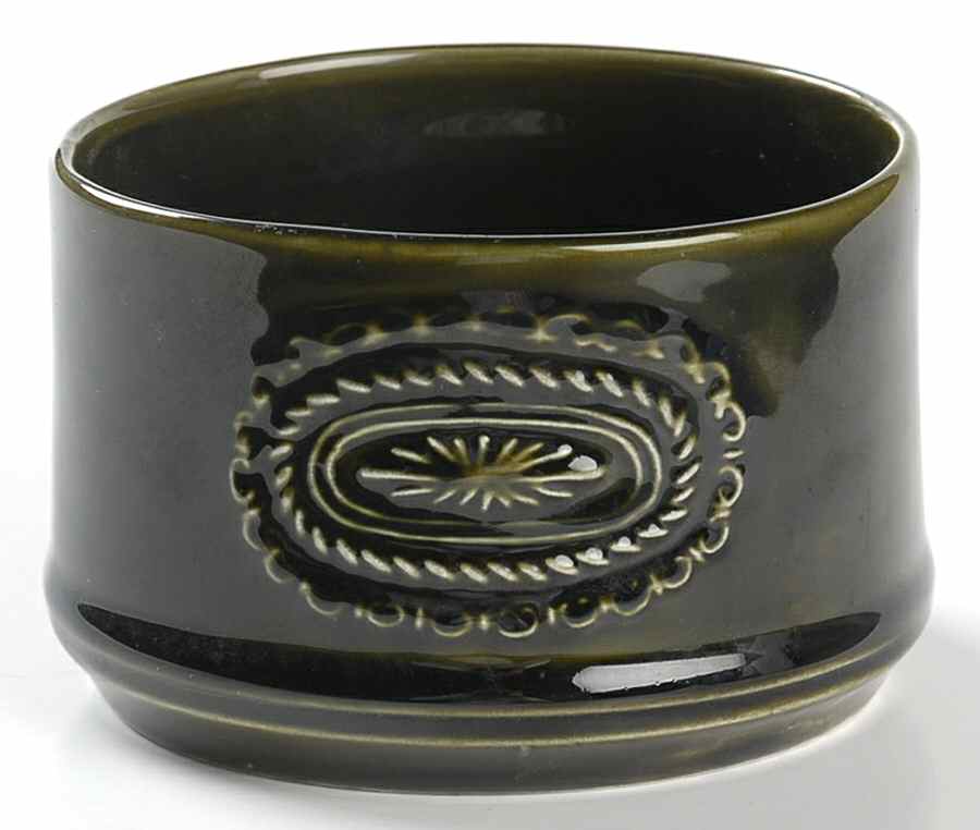 Barbeque Green Open Sugar Bowl by Barratts-1