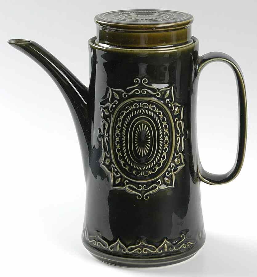 Barbeque Green Coffee Pot & Lid by Barratts-1