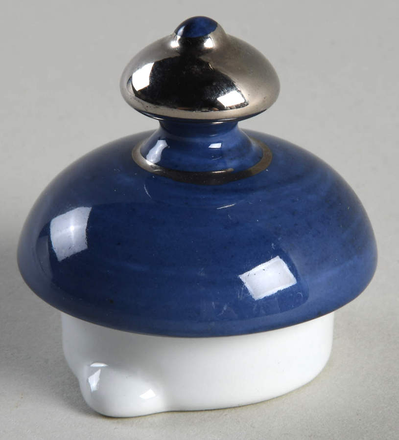 Tile Teapot Lid for Individual Teapot with Cup by Bombay-1