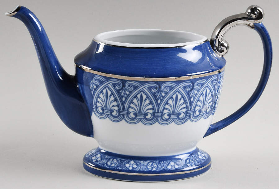 Tile Teapot No Lid by Bombay-1