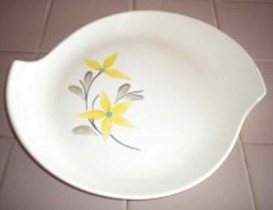 Starflower (Skyline) 12" Chop Plate (Round Platter) by Blue Ridge Southern Pottery-1