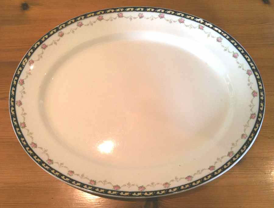 BIS36 14" Oval Serving Platter by Bishop & Stonier-1