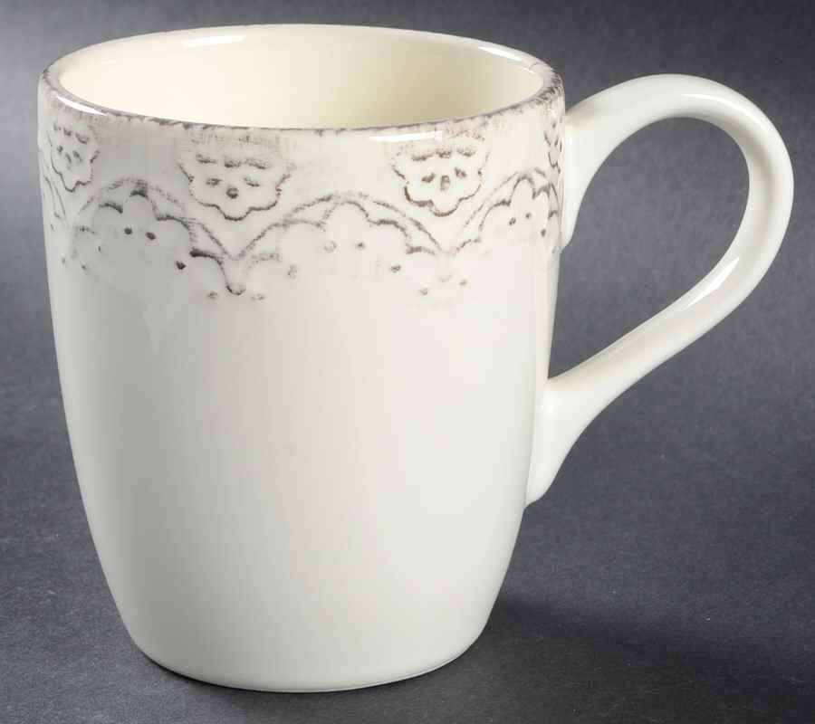 Lisbon White Mug by Bombay-1