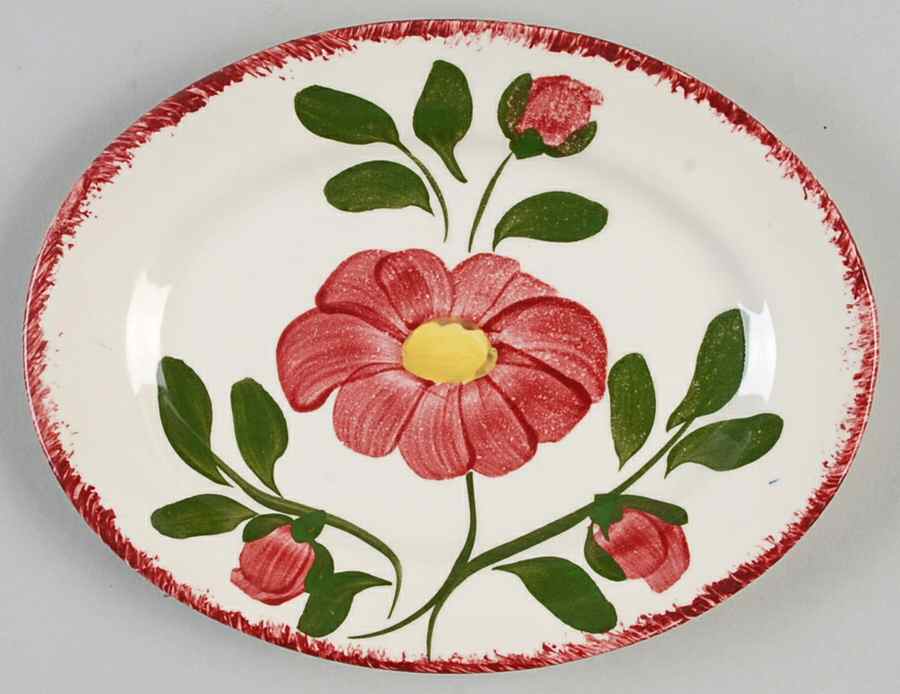 BRP154 Underplate for Gravy Boat by Blue Ridge Southern Pottery-1