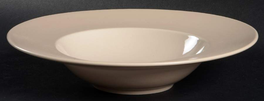 Montauk-Tan Rim Soup Bowl by Block-1