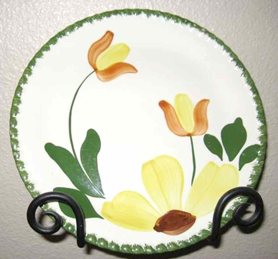 Mountain Meadows Luncheon Plate by Blue Ridge Southern Pottery-1