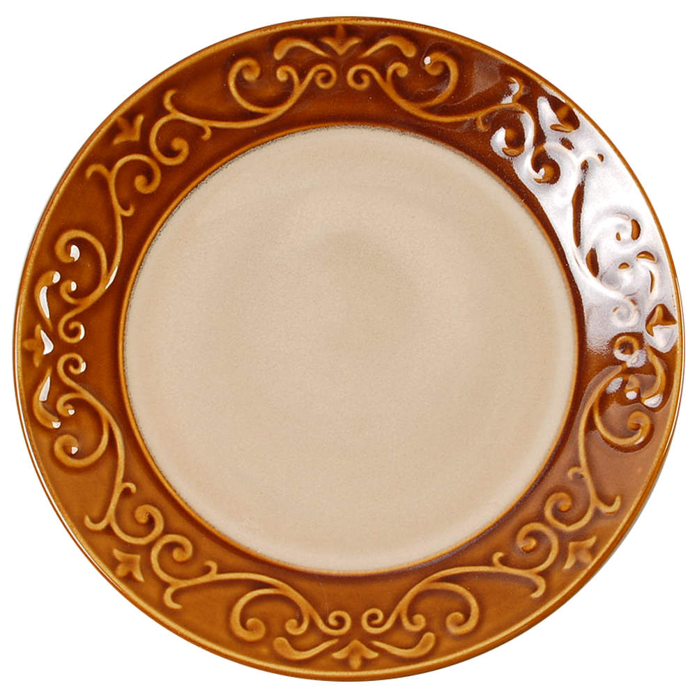 Embossed Scroll Salad Plate by Better Homes and Gardens-1