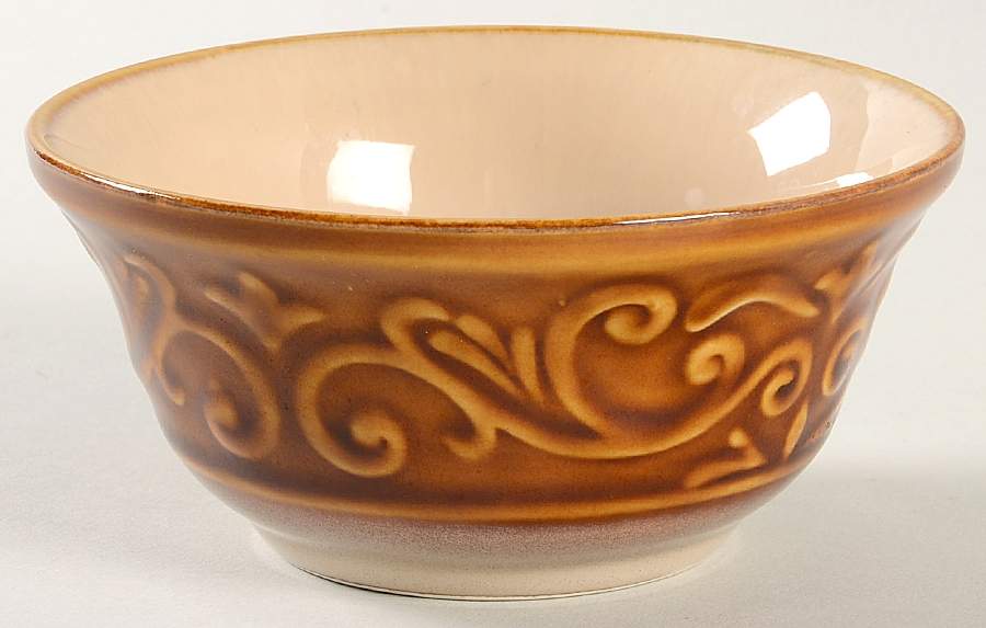 Embossed Scroll 4" All Purpose Bowl by Better Homes and Gardens-1