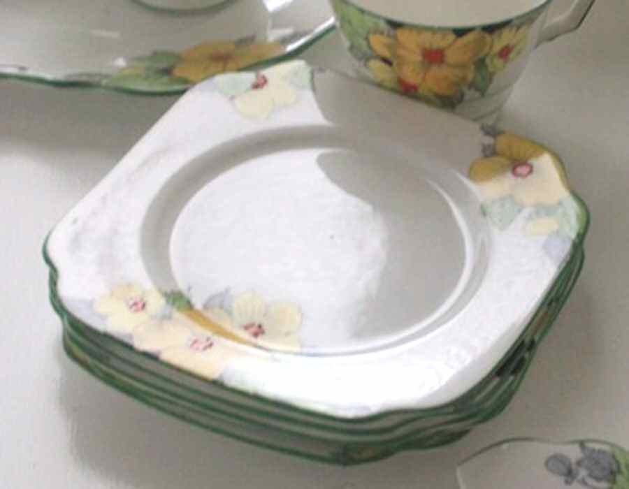 BLL19 Square Salad Plate by Bell China-1
