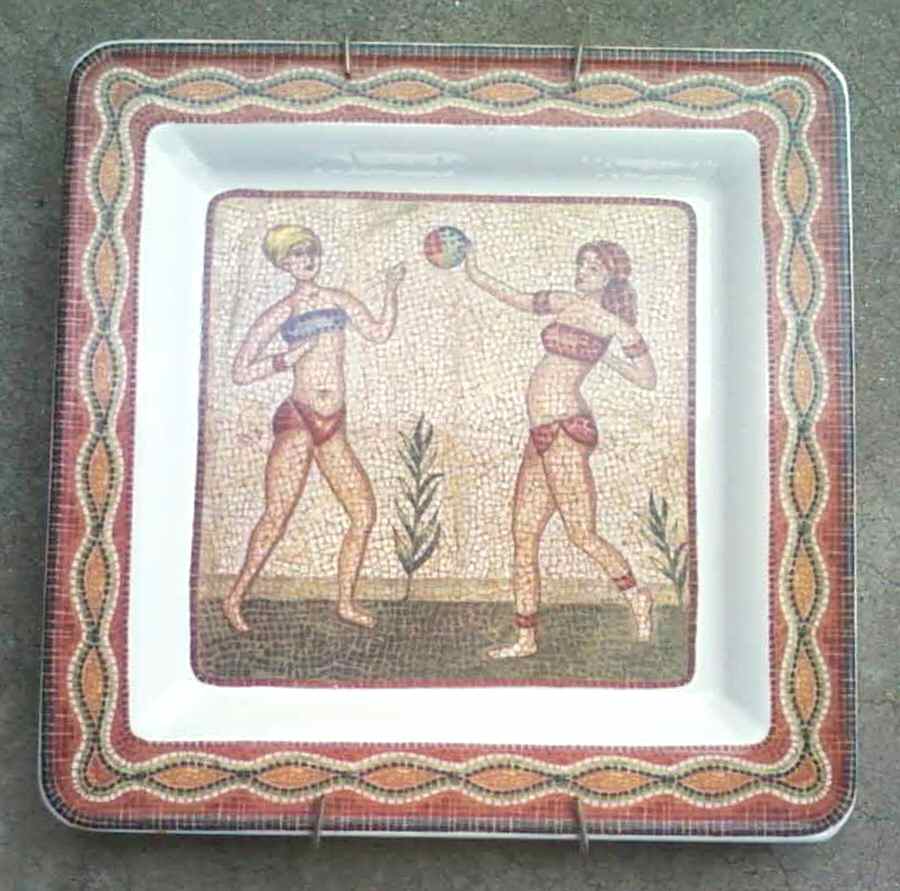 BNI22 Square Salad Plate by Brunelli-1