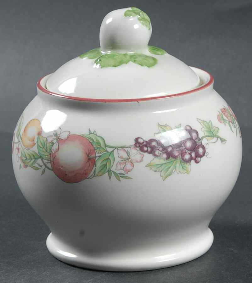 Orchard Sugar Bowl & Lid by Boots Company-1