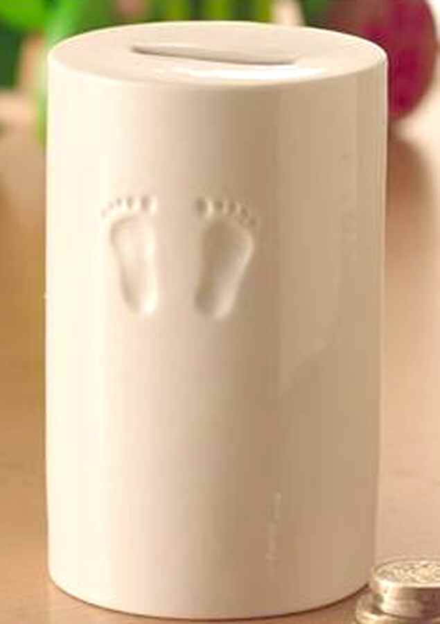 Precious Memories Round Money Box by Belleek Pottery (Ireland)-1