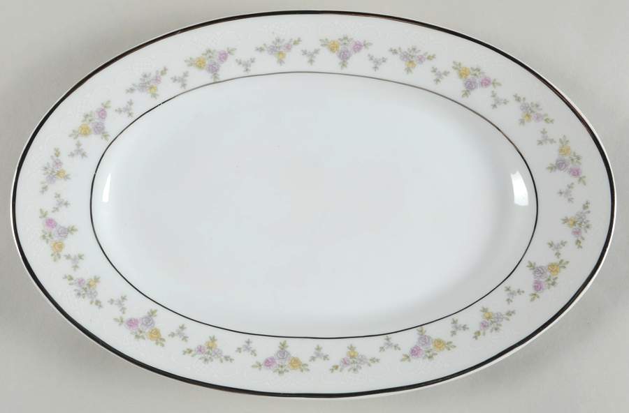 Fairfield 12" Oval Serving Platter by Baum Brothers-1