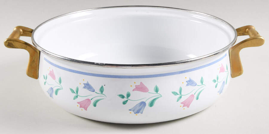 BNA14 3 Quart Metal Covered Casserole, No Lid by Bernarda-1