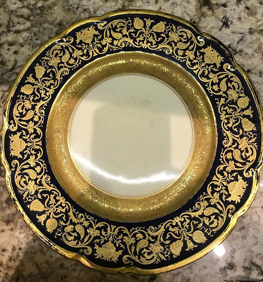 BLK165 Dinner Plate by Black Knight-1