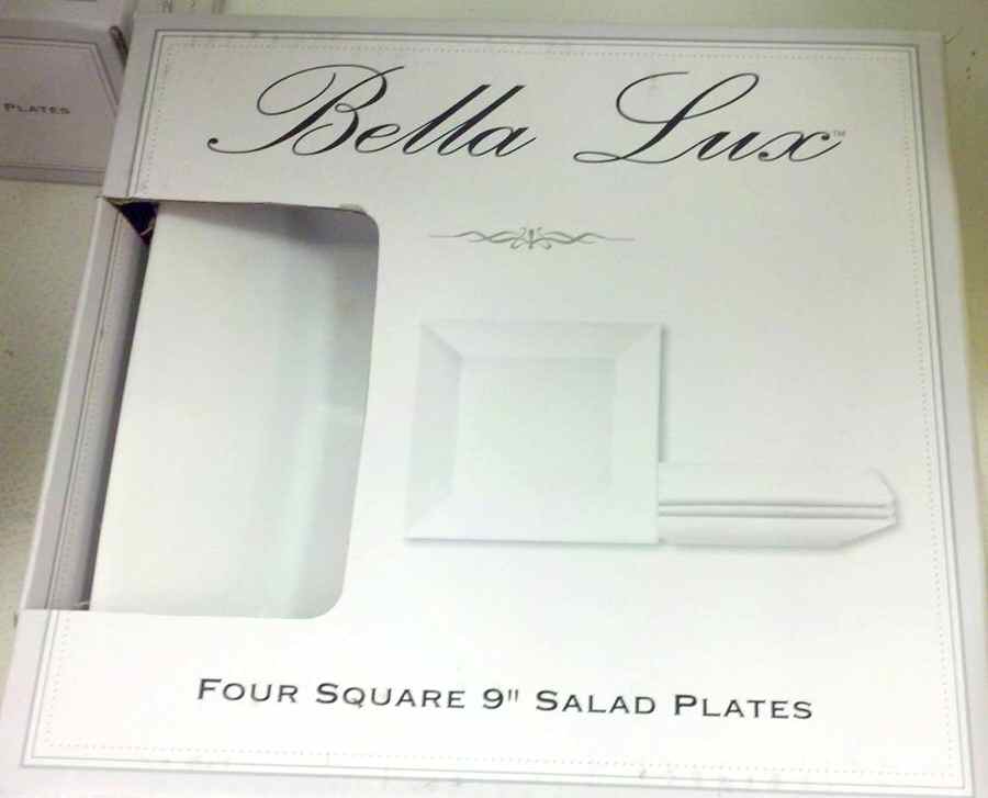 B1L3 Salad Plate by Bella Lux-1