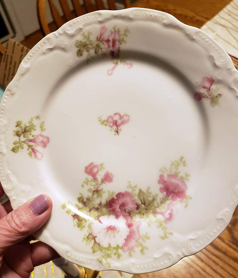 BOG129 Salad Plate by George Borgfeldt-1