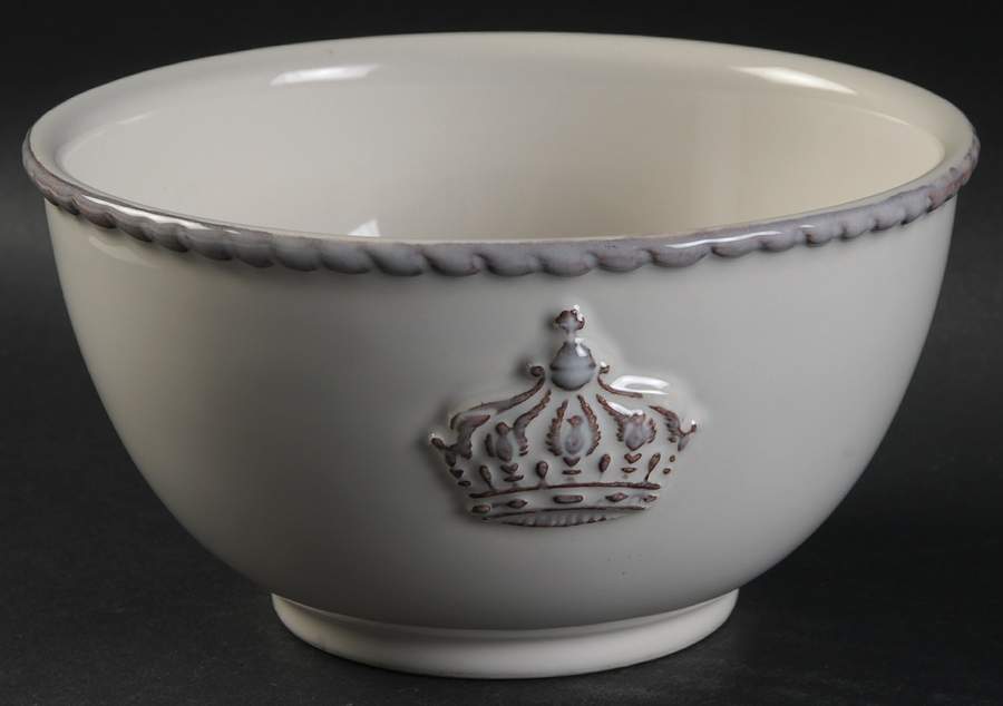 Crown Soup/Cereal Bowl by Bordallo Pinheiro-1