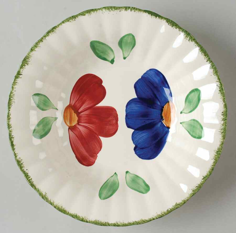 Opposites 9" Round Vegetable Bowl by Blue Ridge Southern Pottery-1